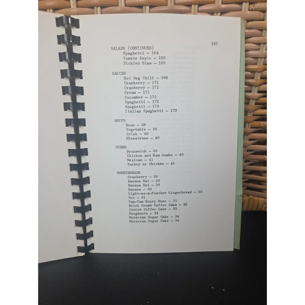 Nightingales In The Kitchen Cookbook Greensboro, North‎ Carolina First Ed 1964